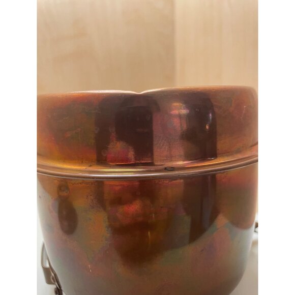 Vtg Copper Pot from Sweden with Classic Gooseneck. Excellent Condition - Picture 7 of 12